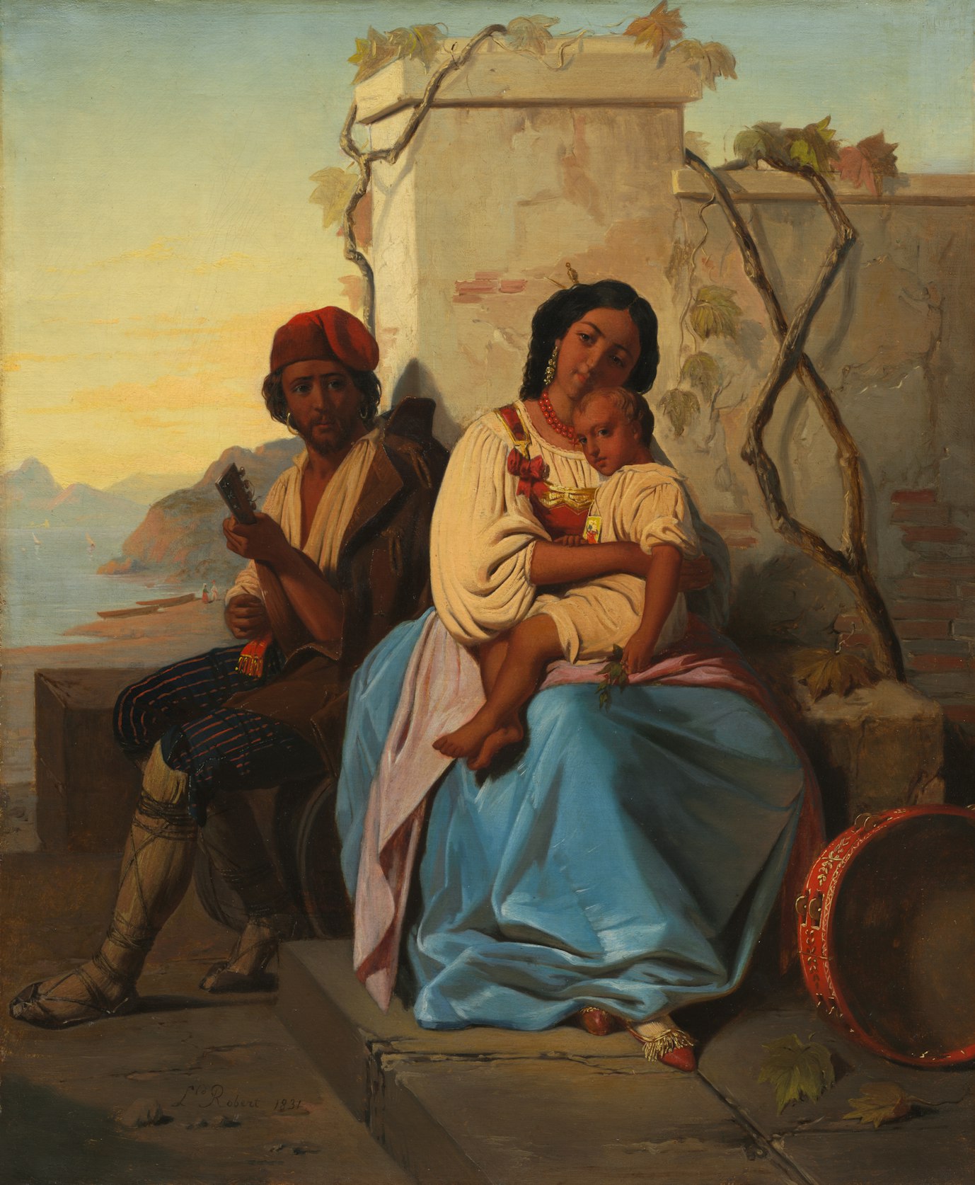 Italian Scene by Louis Léopold Robert
