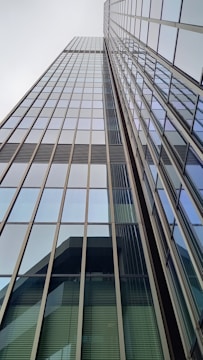 a very tall building with lots of windows