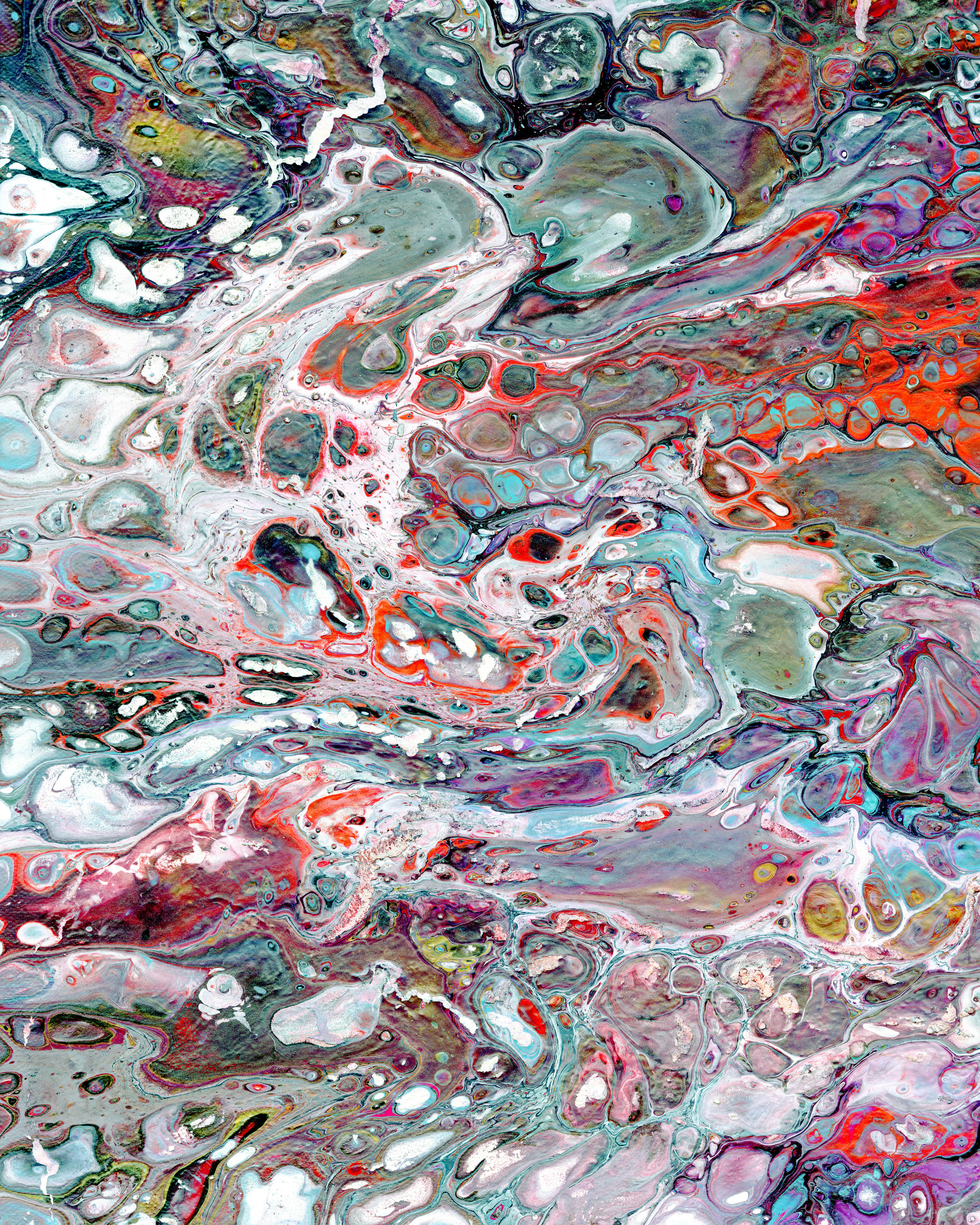 An abstract visual representation of sound waves and calming colors.