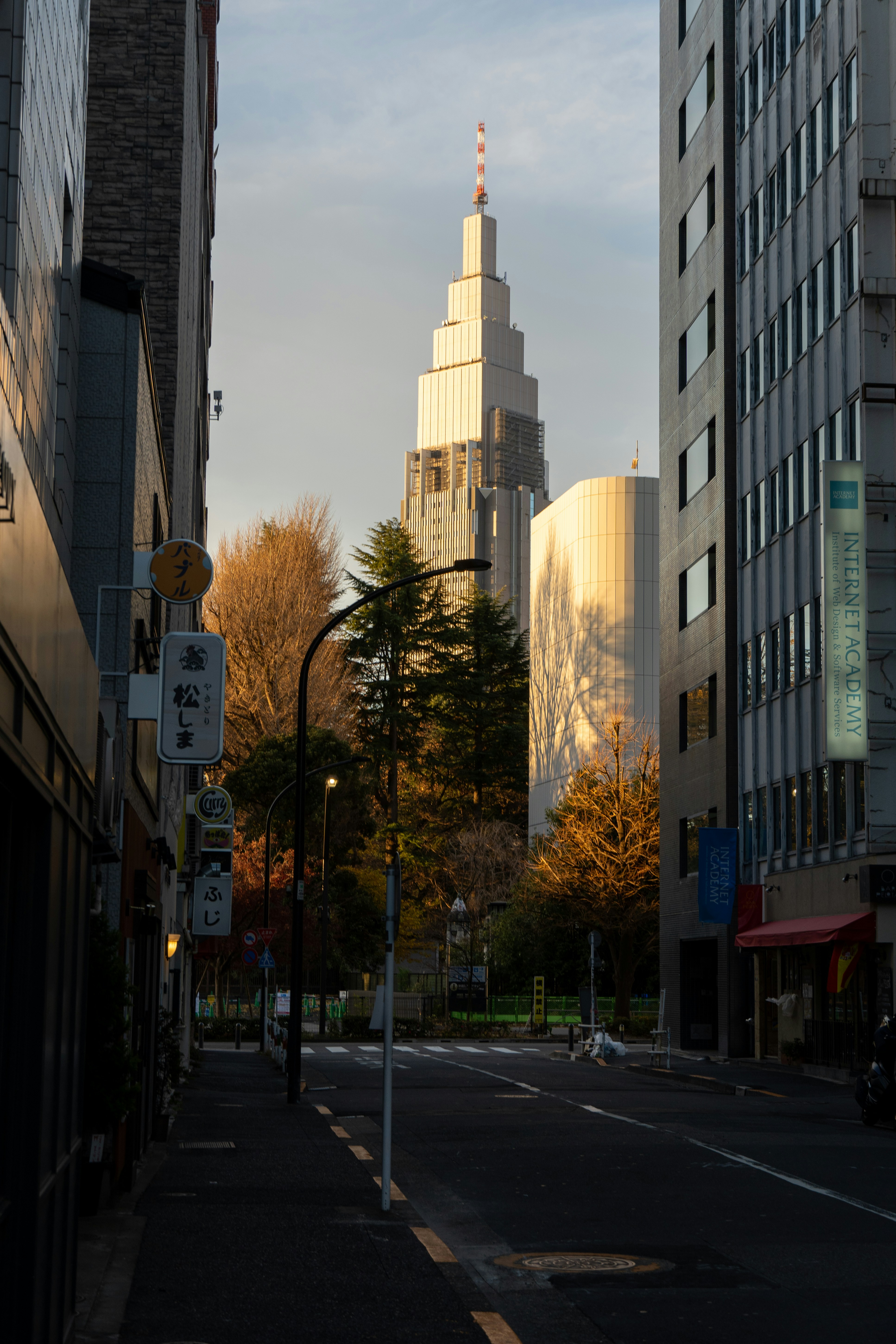 A city street with tall buildings in the background photo – Free City ...