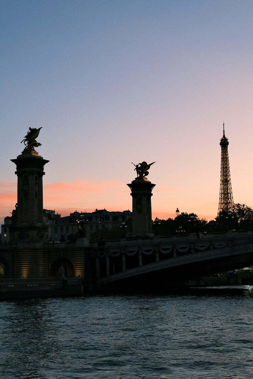 the eiffel tower towering over the city of paris