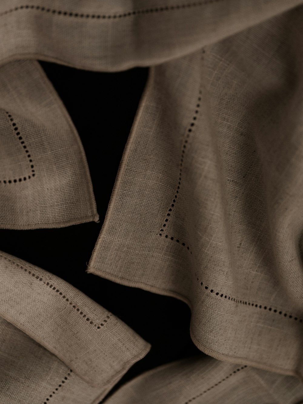 a close up of a piece of cloth