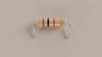 a piece of art that looks like a tube