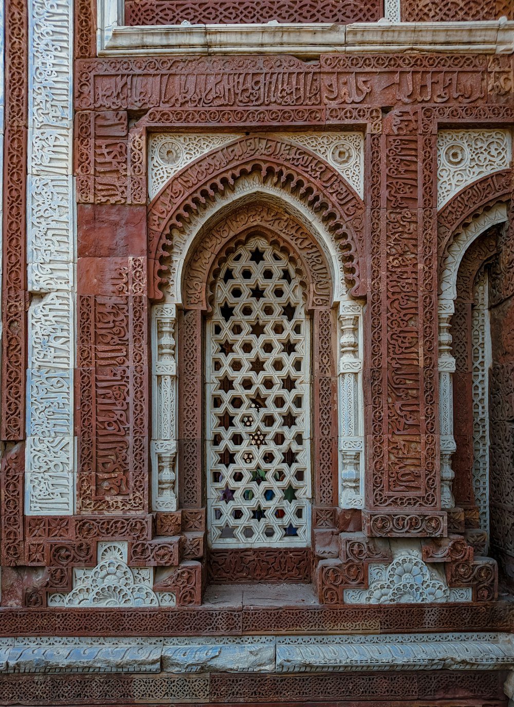 a large building with a very ornate window