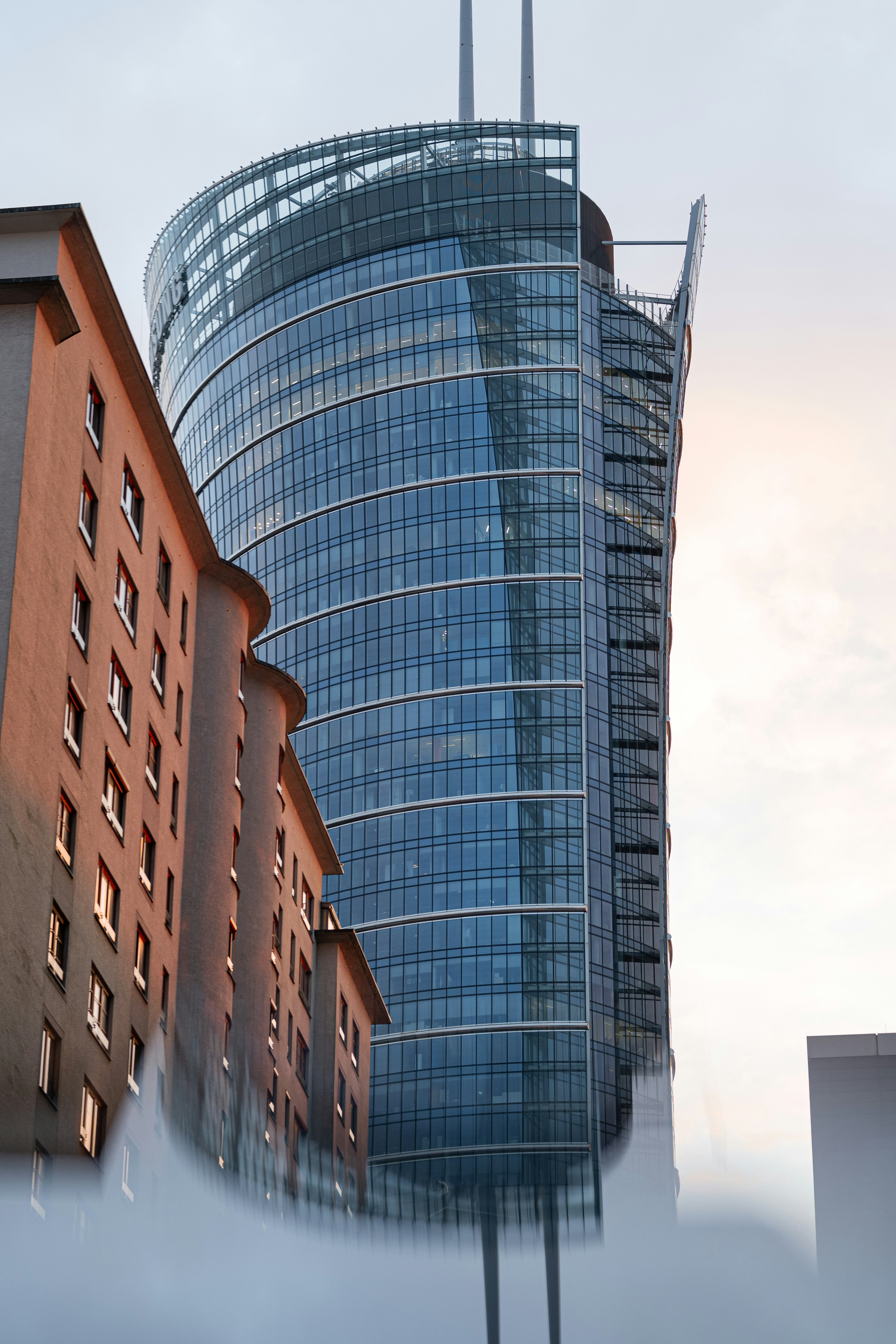 a very tall building with a lot of windows