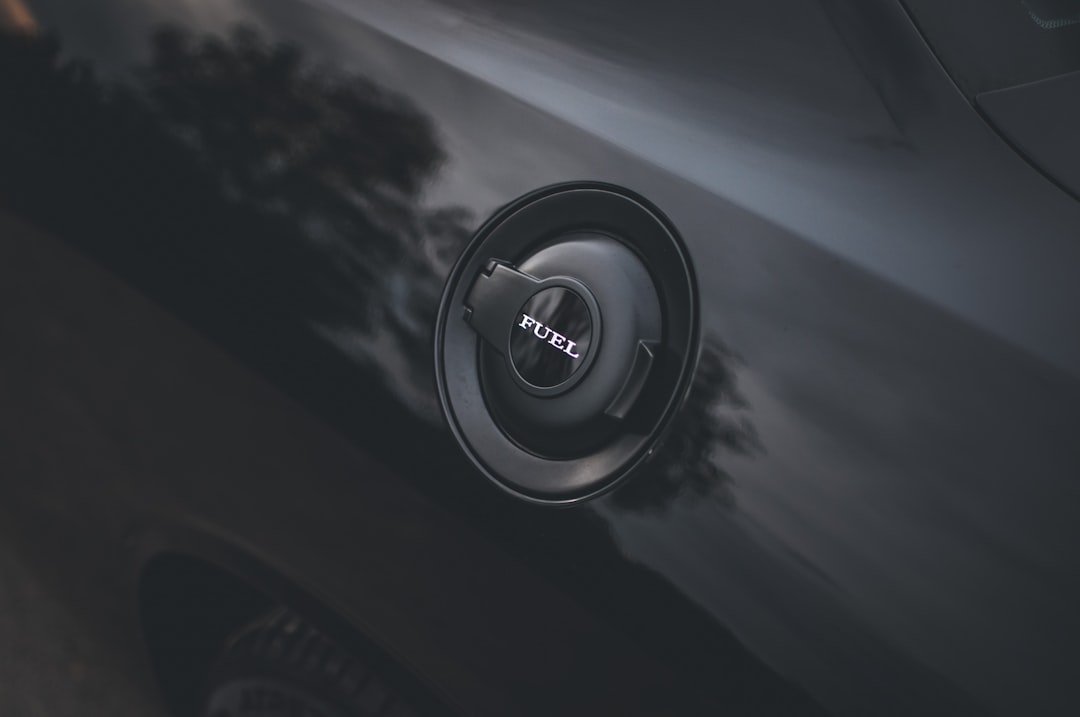 a close up of a door handle on a car,