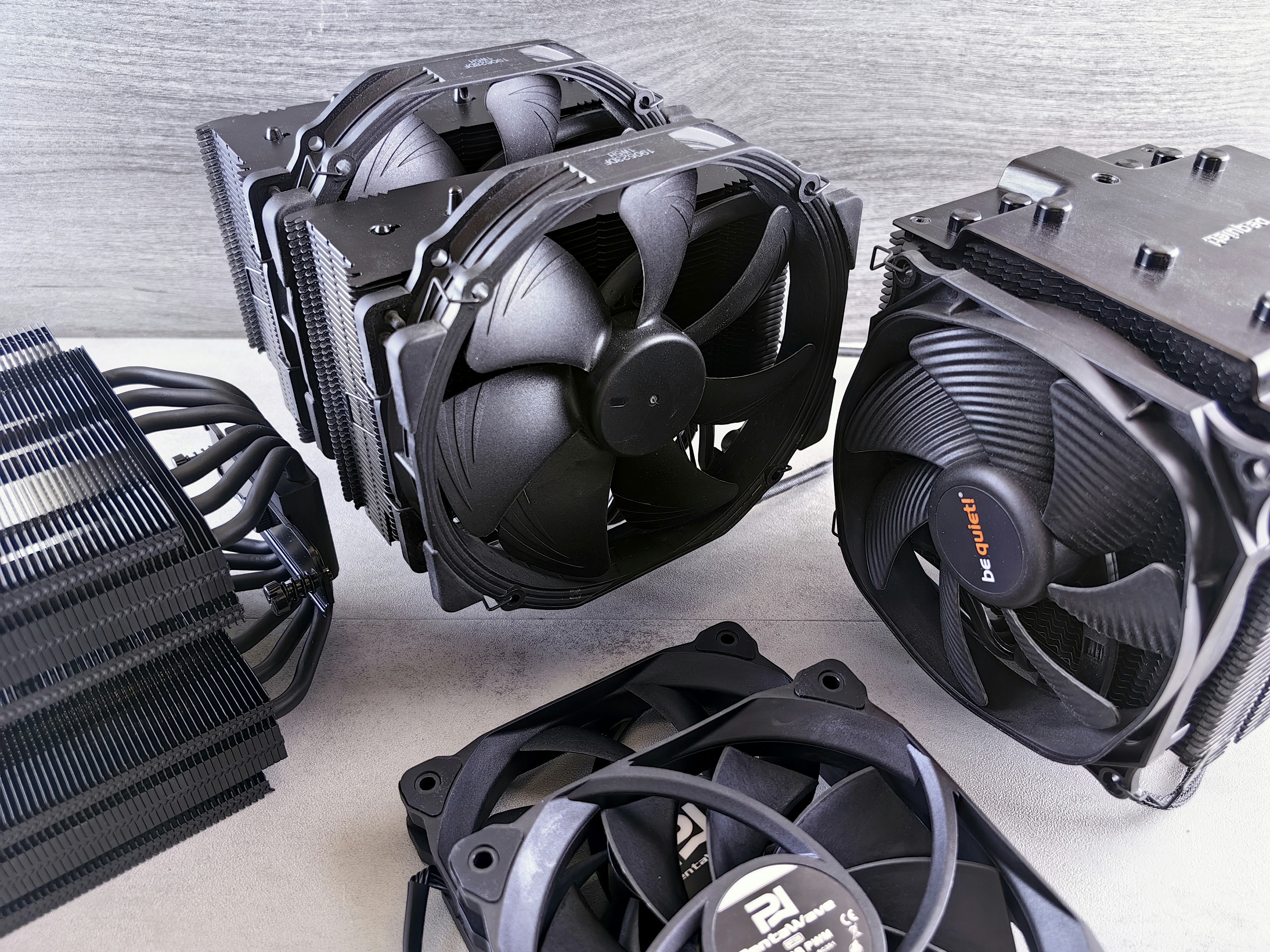 a couple of coolers sitting on top of a table