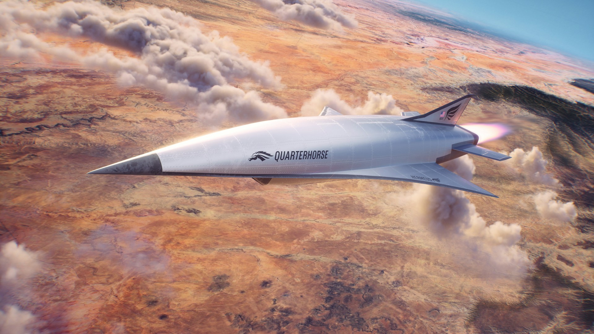an artist's rendering of a space shuttle in flight