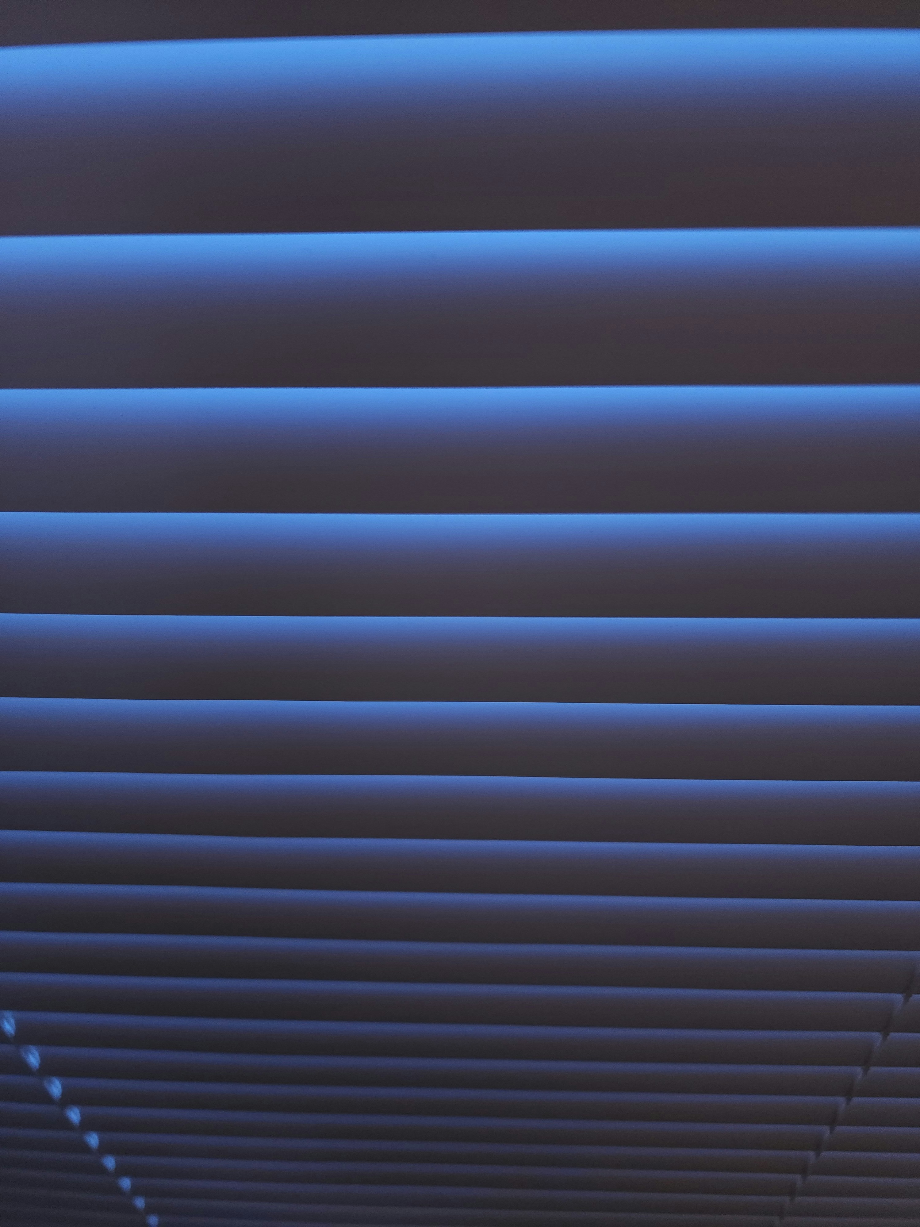 a room that has some blinds on the ceiling