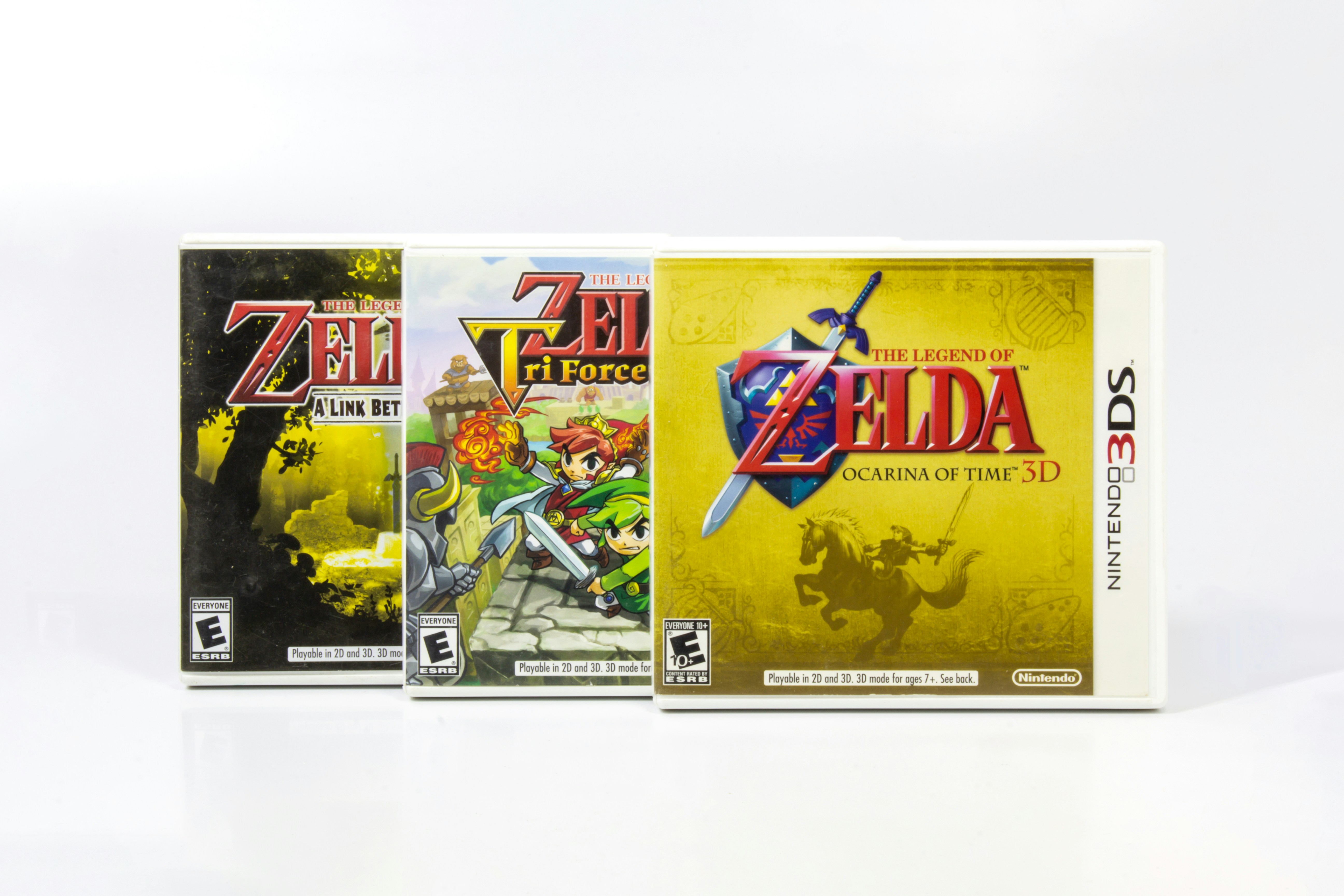 Coleccion variada de juegos de Zelda para la gloriosa nintendo 3ds, pertenecen a mi colección personal