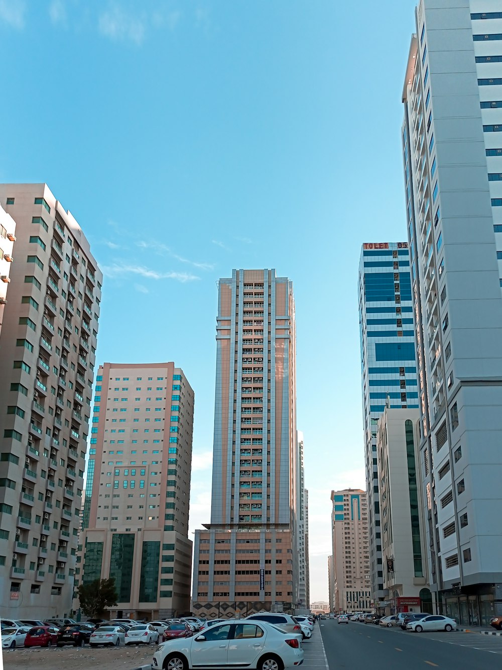 a bunch of tall buildings in a city