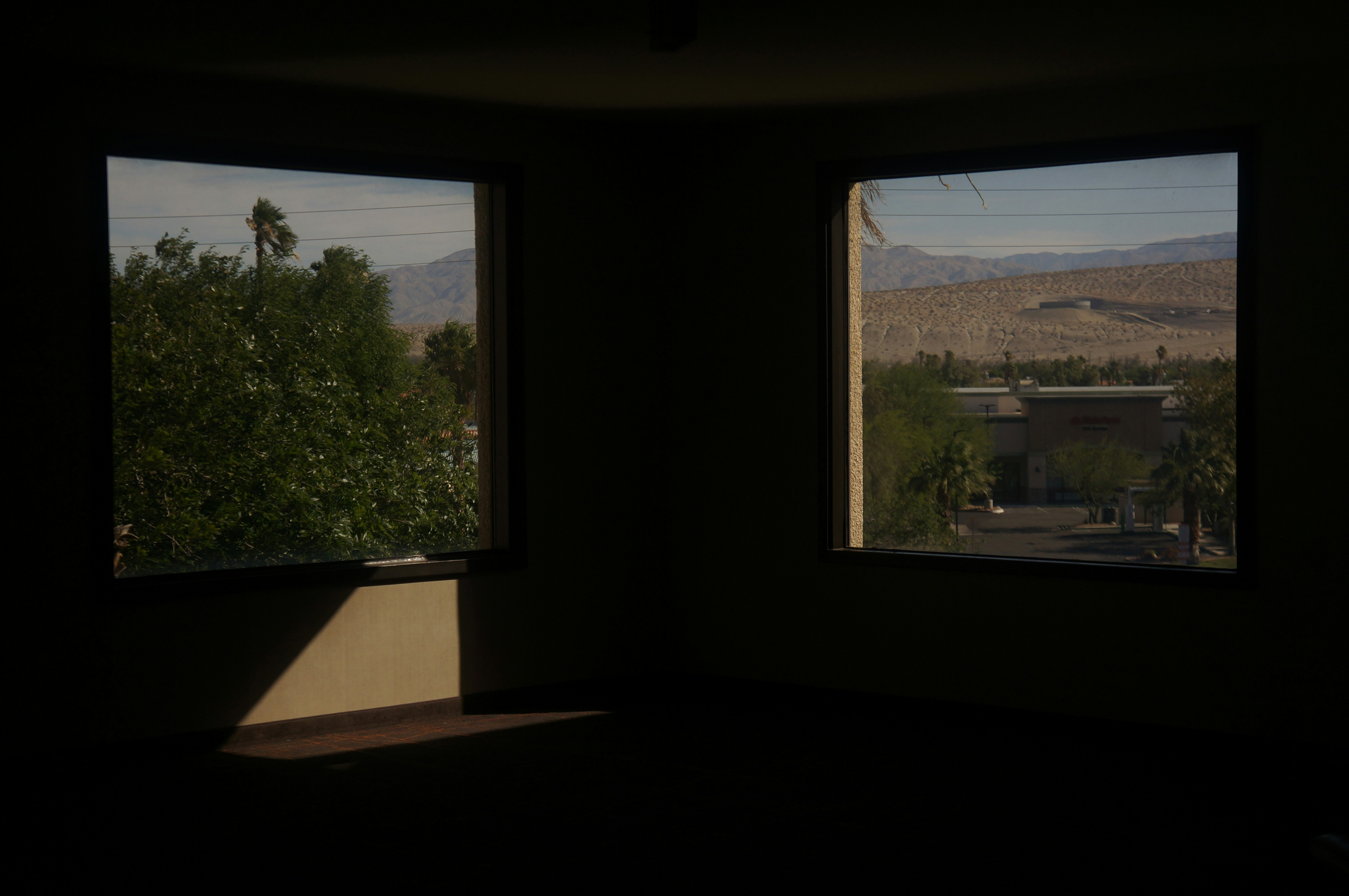 well-maintained window film in a living room