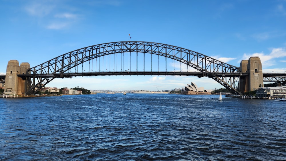 a large bridge over a body of water