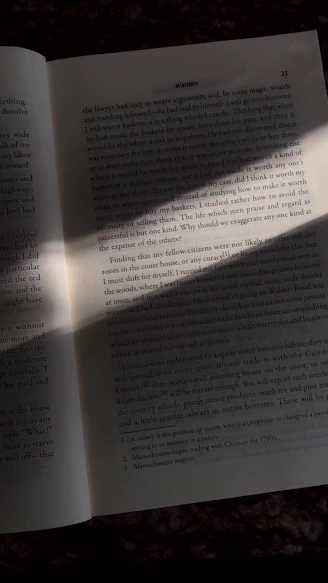 an open book sitting on top of a table