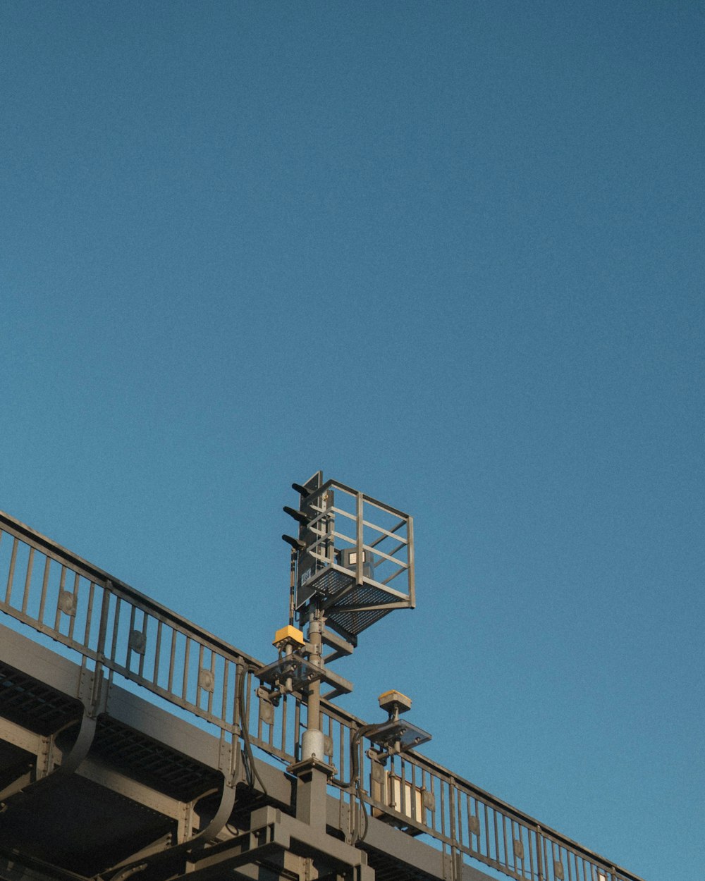 a clock tower on top of a tall building