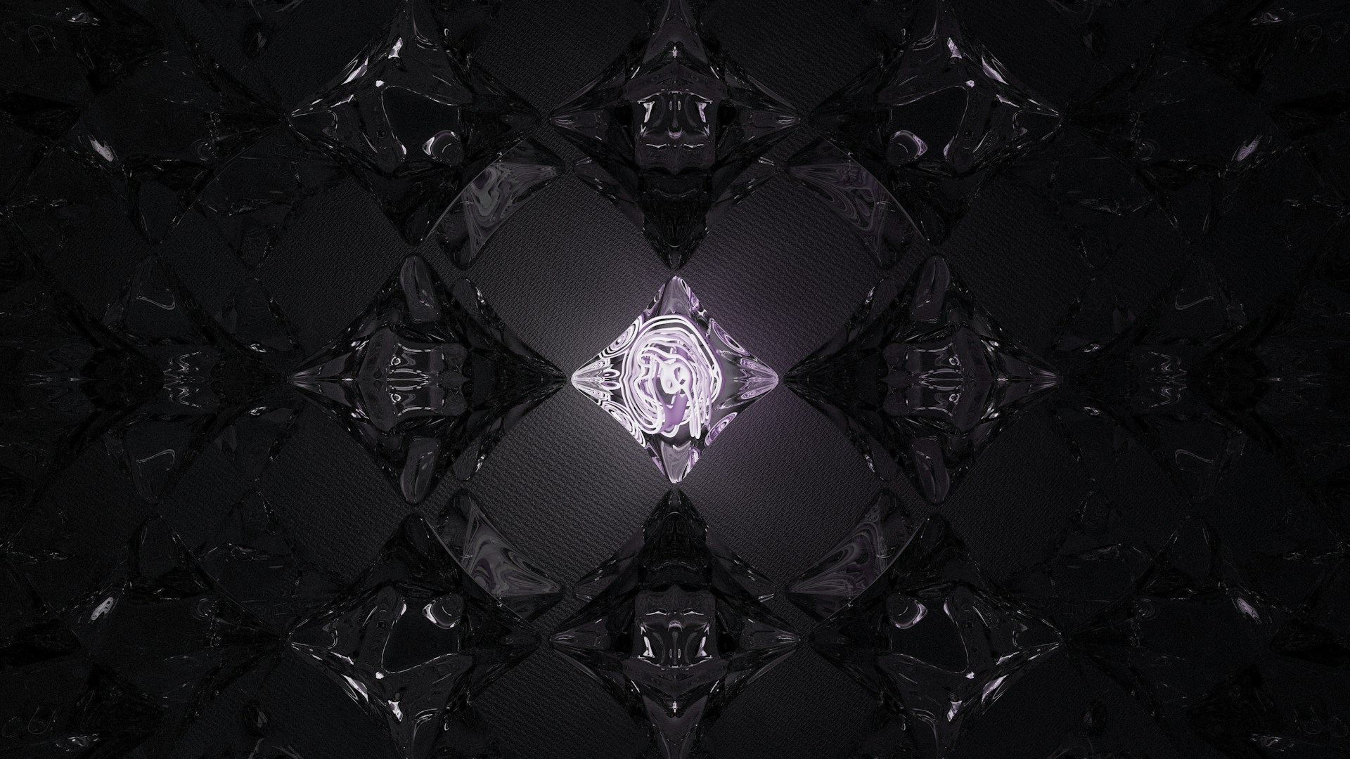 a black and white photo of a diamond shaped object