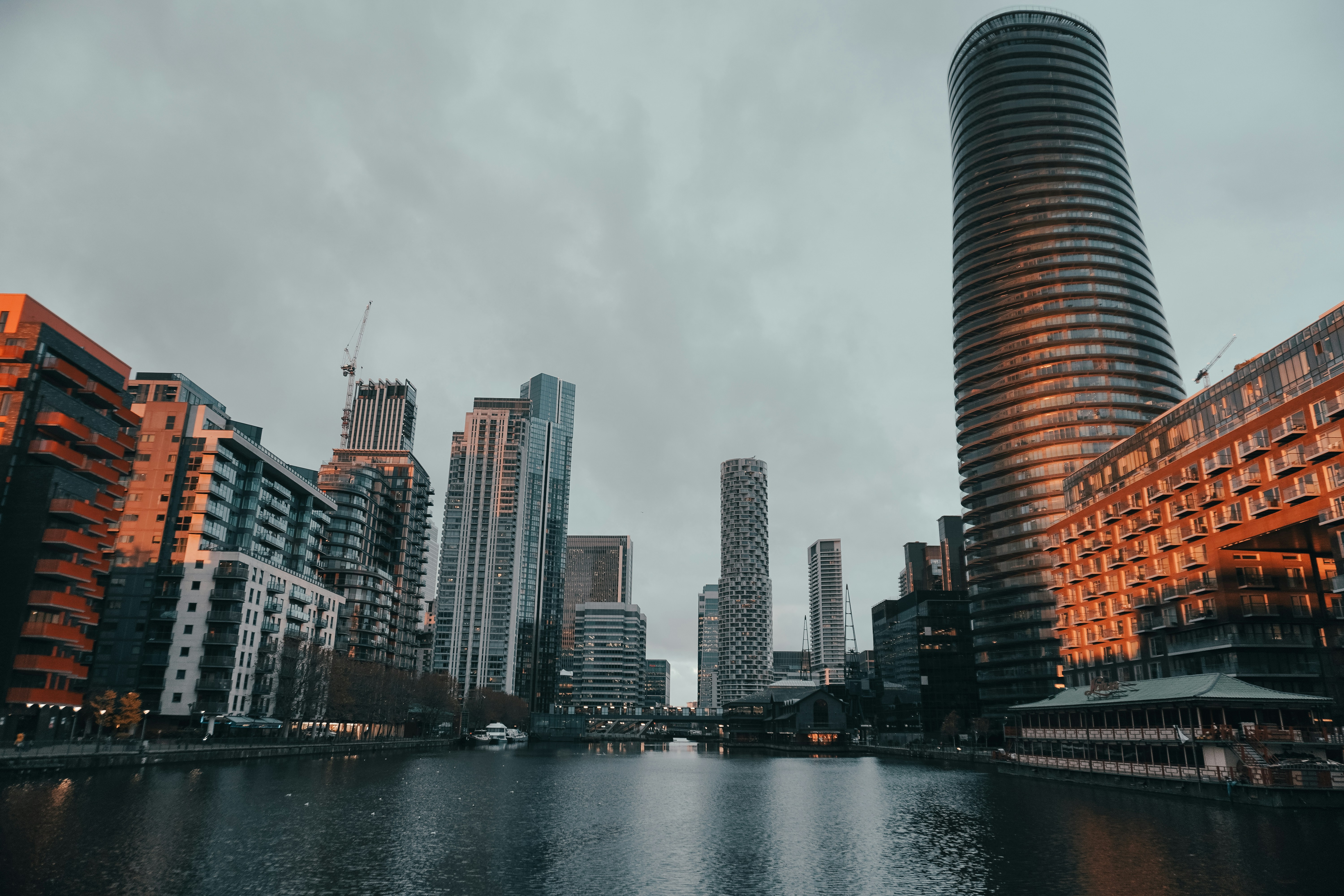 Bridgwater cityscape