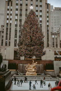 Árbol de Navidad del Rockefeller, New York.