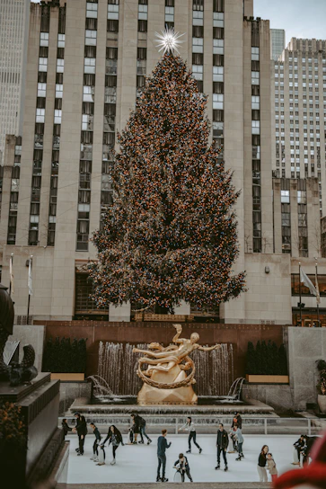 Árbol de Navidad del Rockefeller, New York.