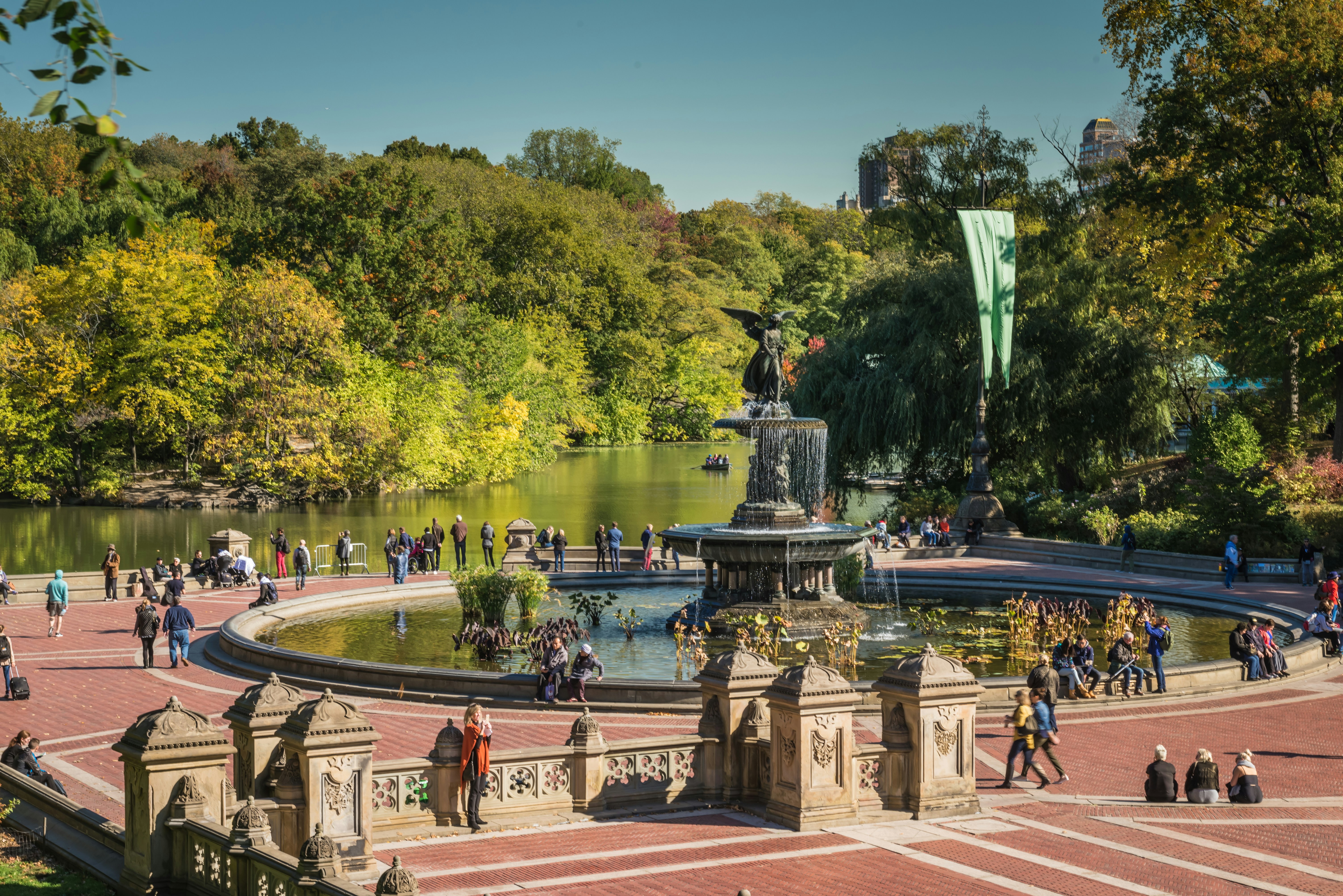 Fuente de Bethesda en Central Park, Nueva York