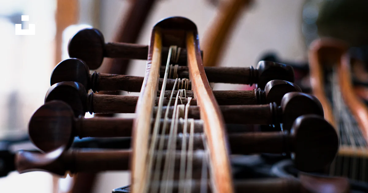 A close up of a row of musical instruments photo – Free Song Image on ...