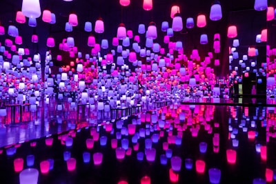TeamLab digital art Tokyo