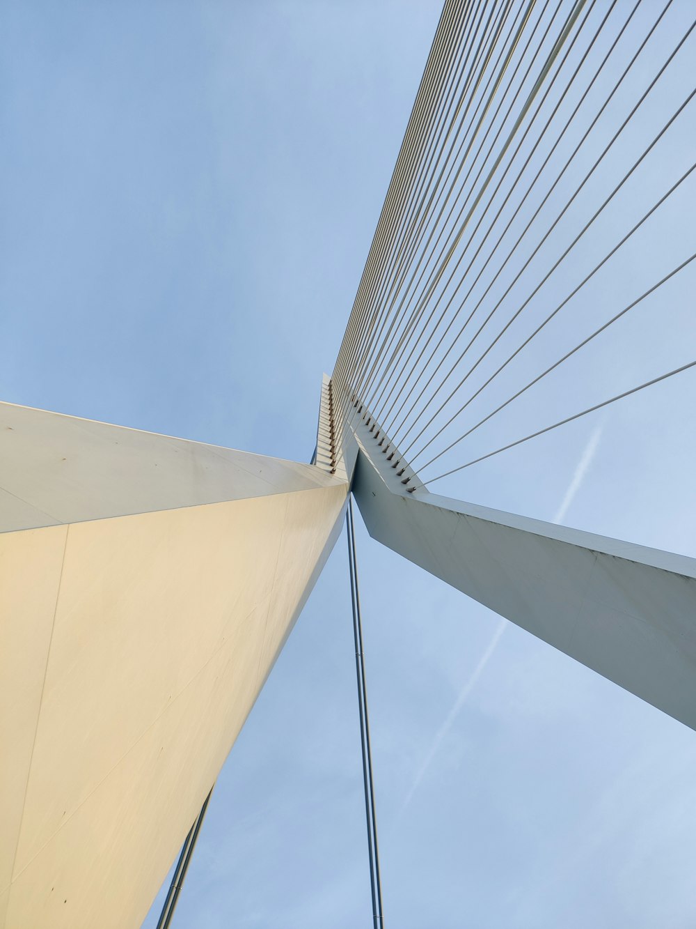 a close up of the top of a bridge