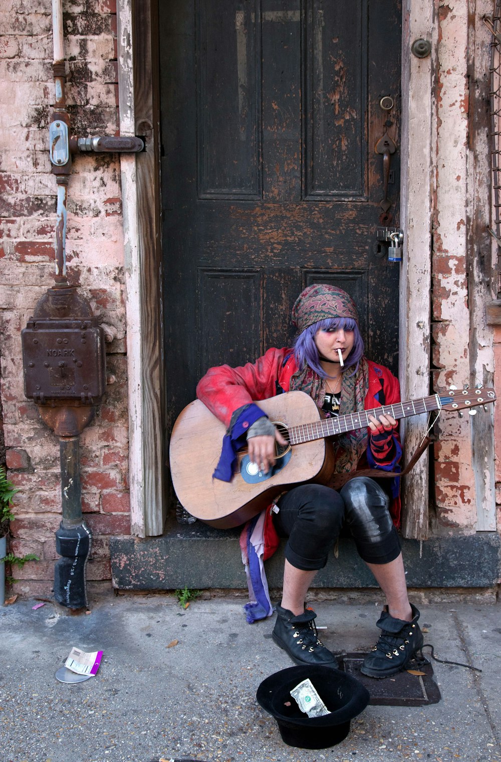 New Orleans French Quarter character