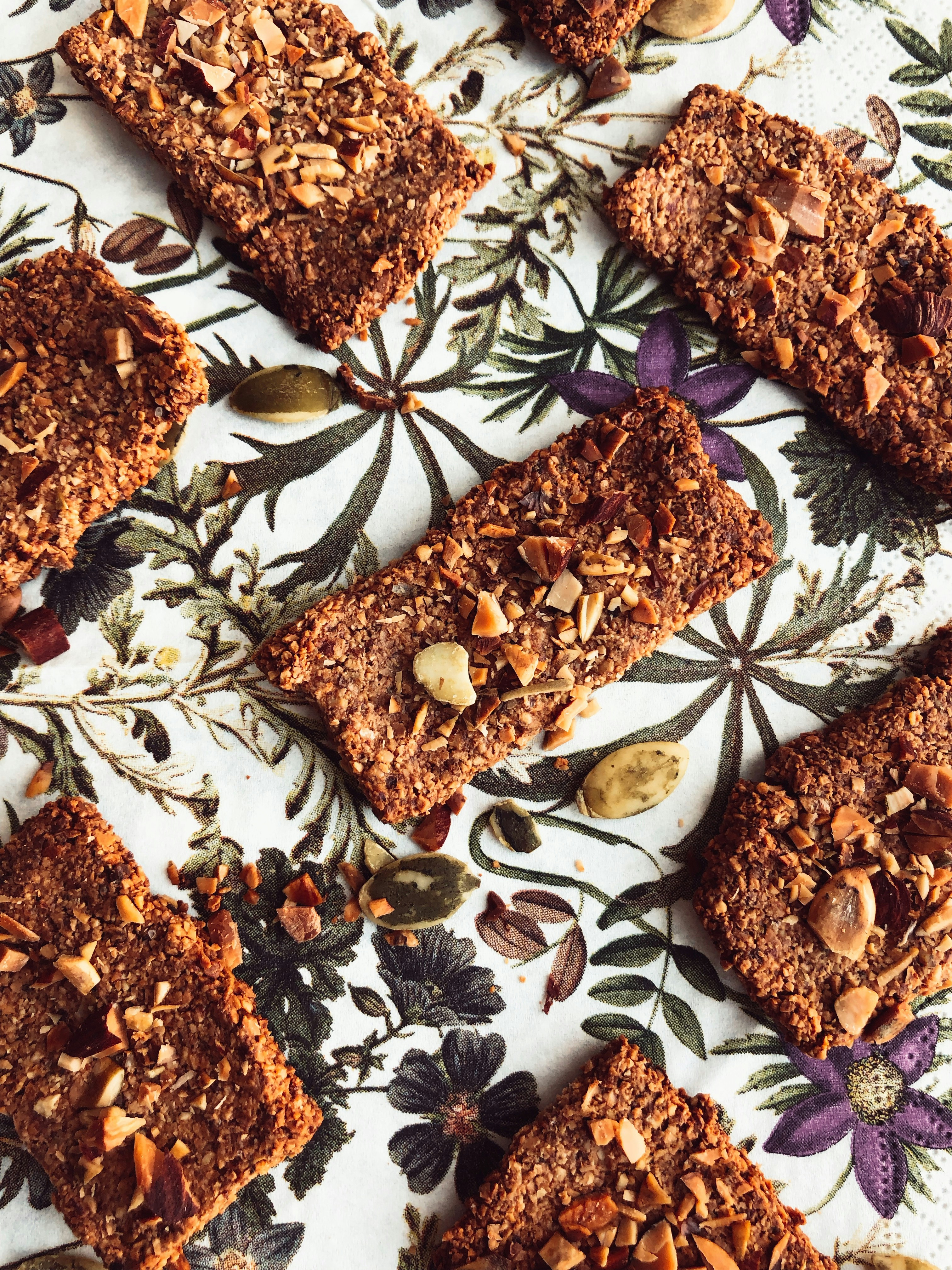 a close up of some food on a table