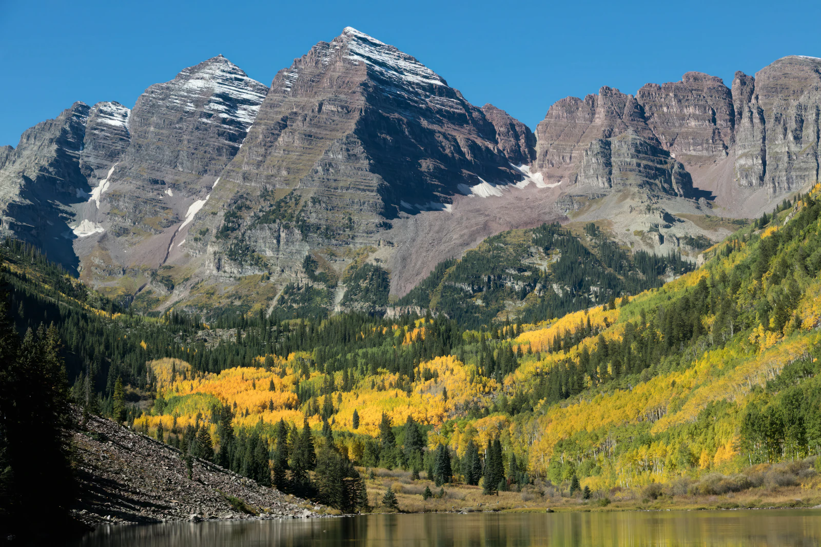 Maroon Bells & Crater Lake