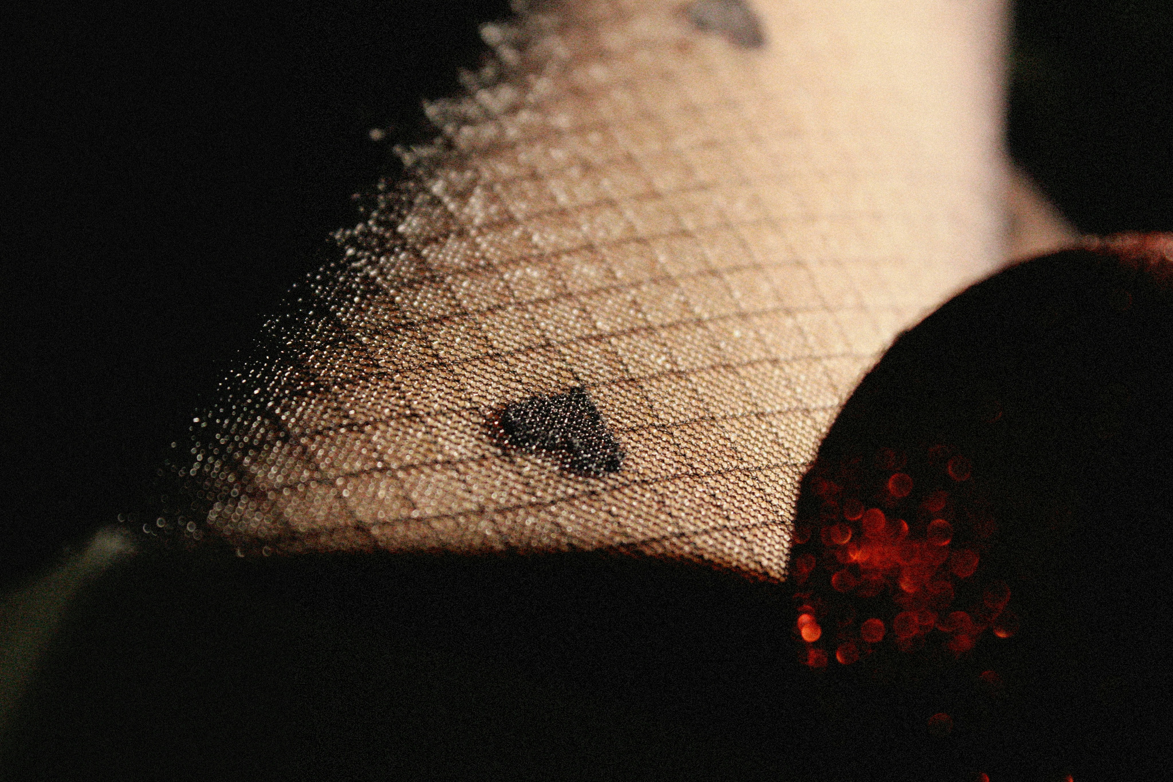 a close up of a cloth with a pattern on it