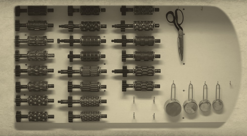 a bunch of tools that are sitting on a table