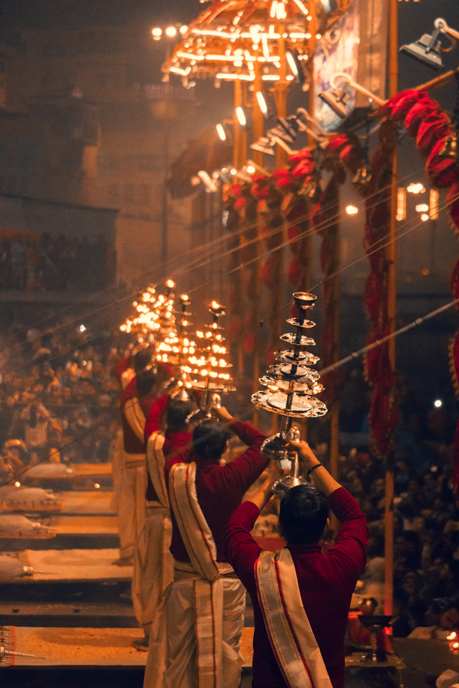 The evening aarti