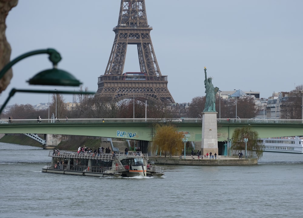 the eiffel tower towering over the city of paris