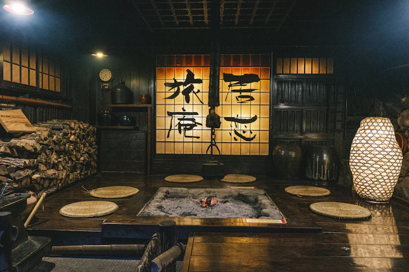 Japanese onsen ryokan