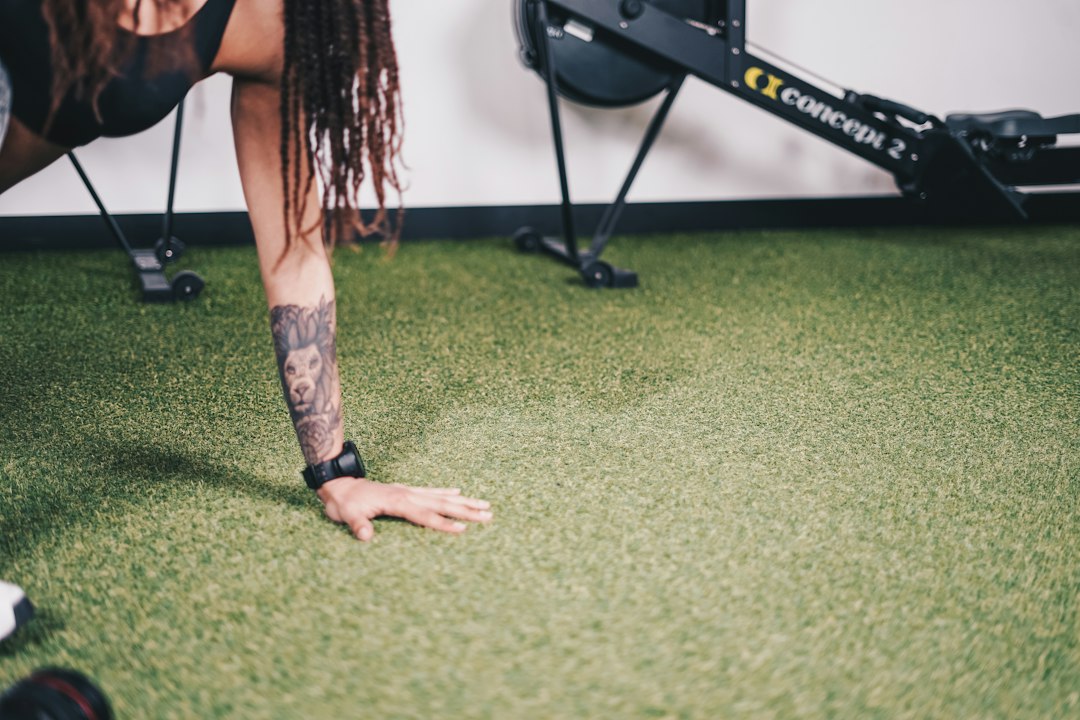 fitness leggings flatlay