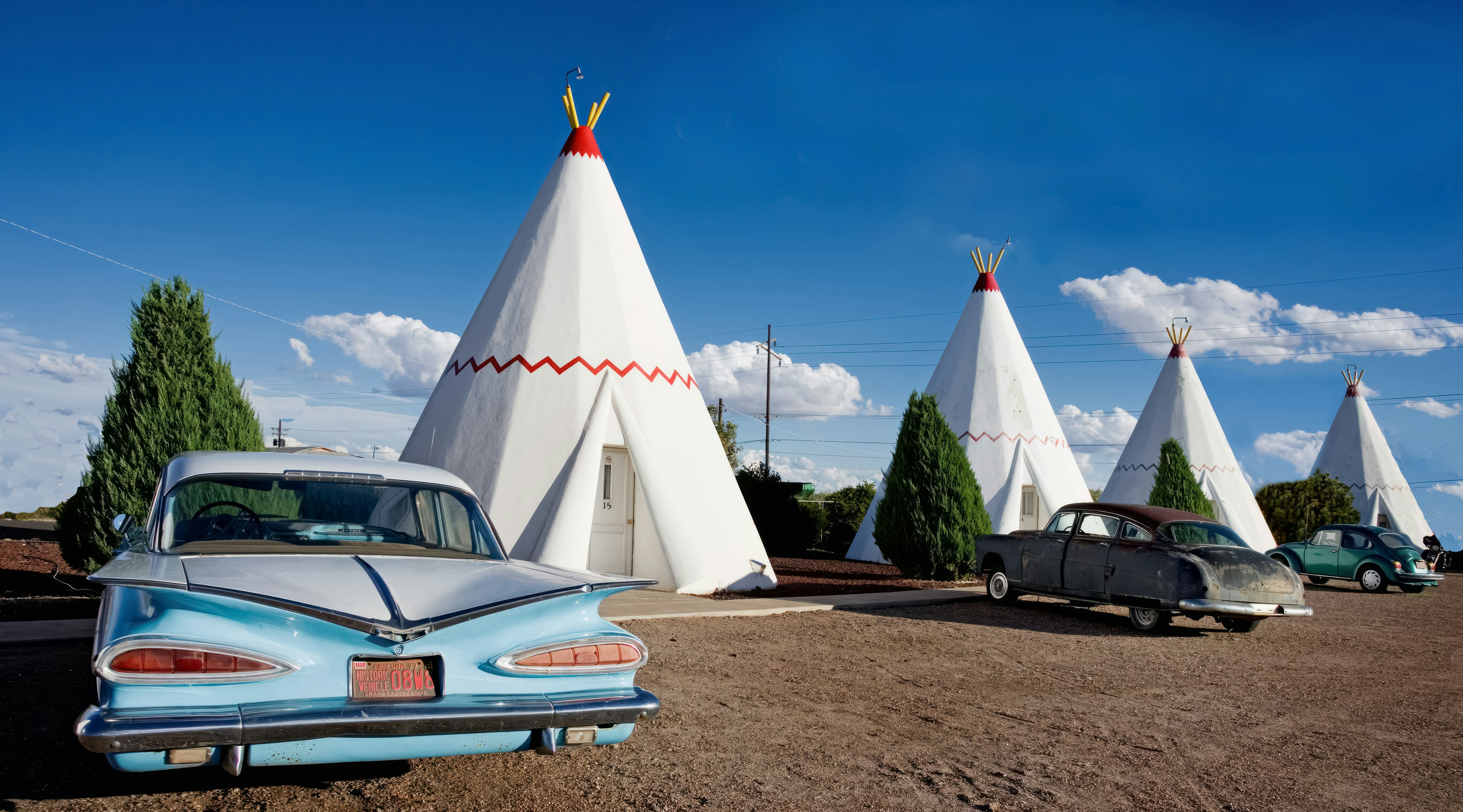 The Wigwam Motel on Old U.S. Route 66 in Holbrook, Arizona