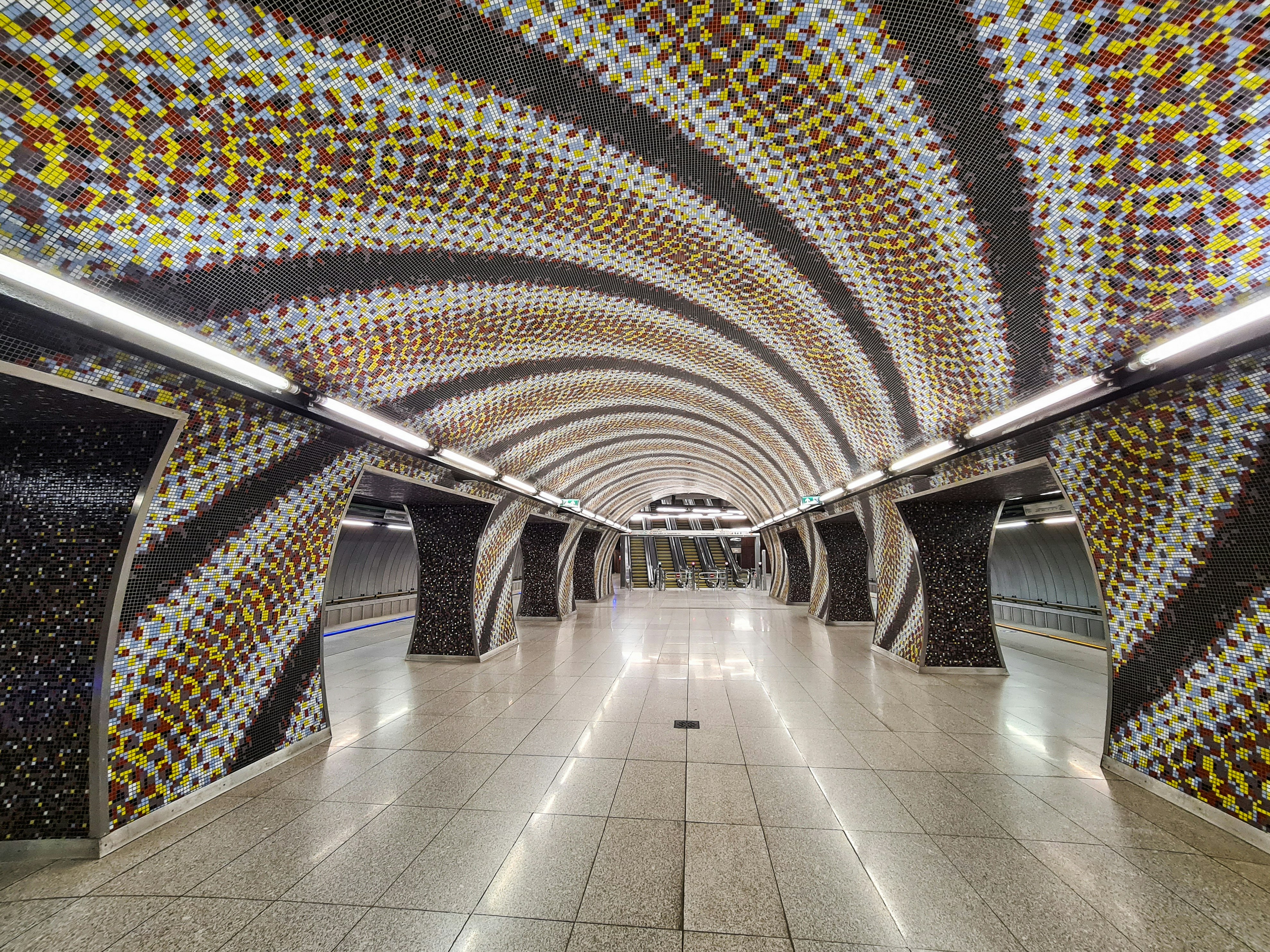 Budapest Metro Station