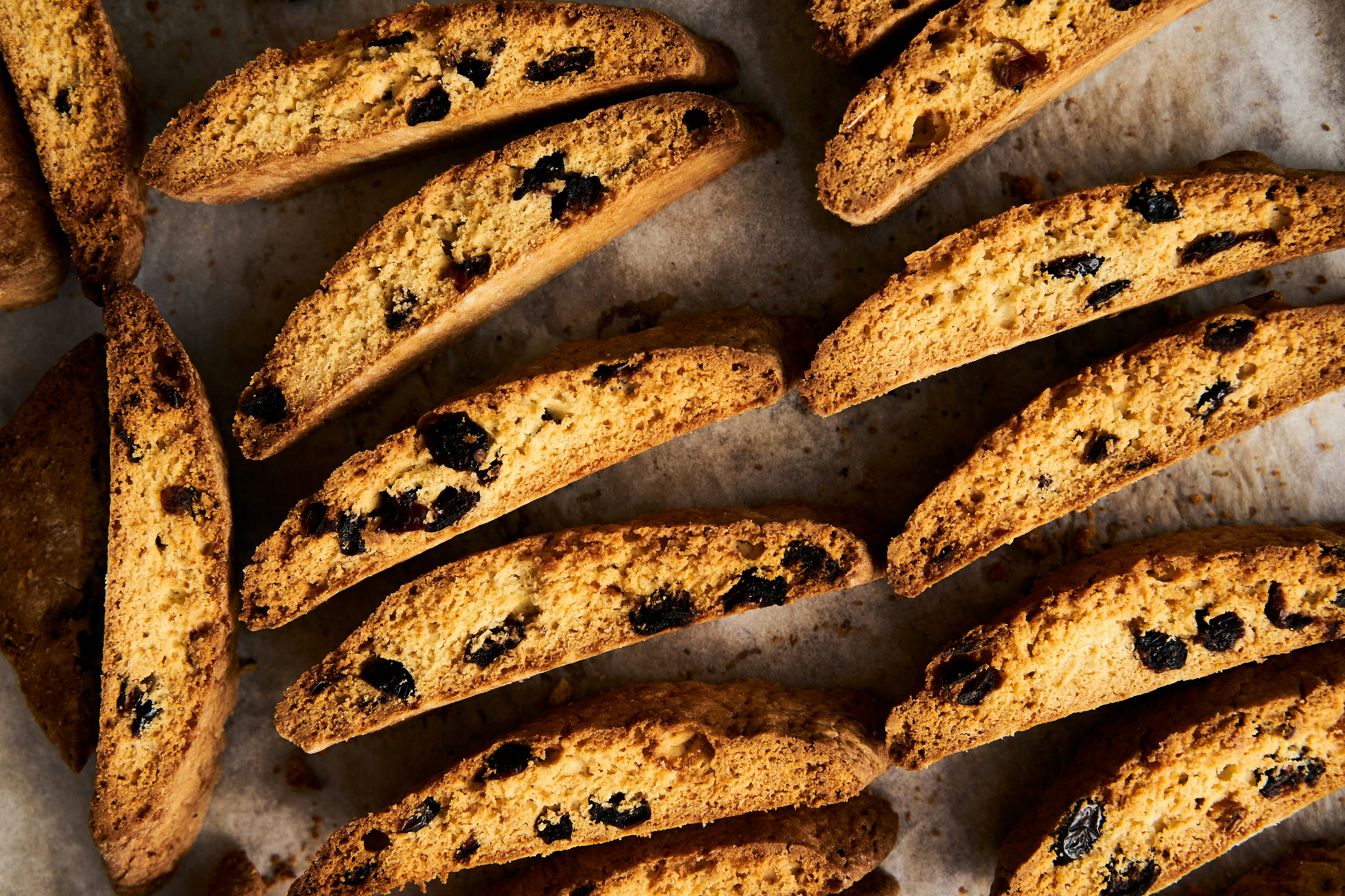 a close up of a tray of cookies