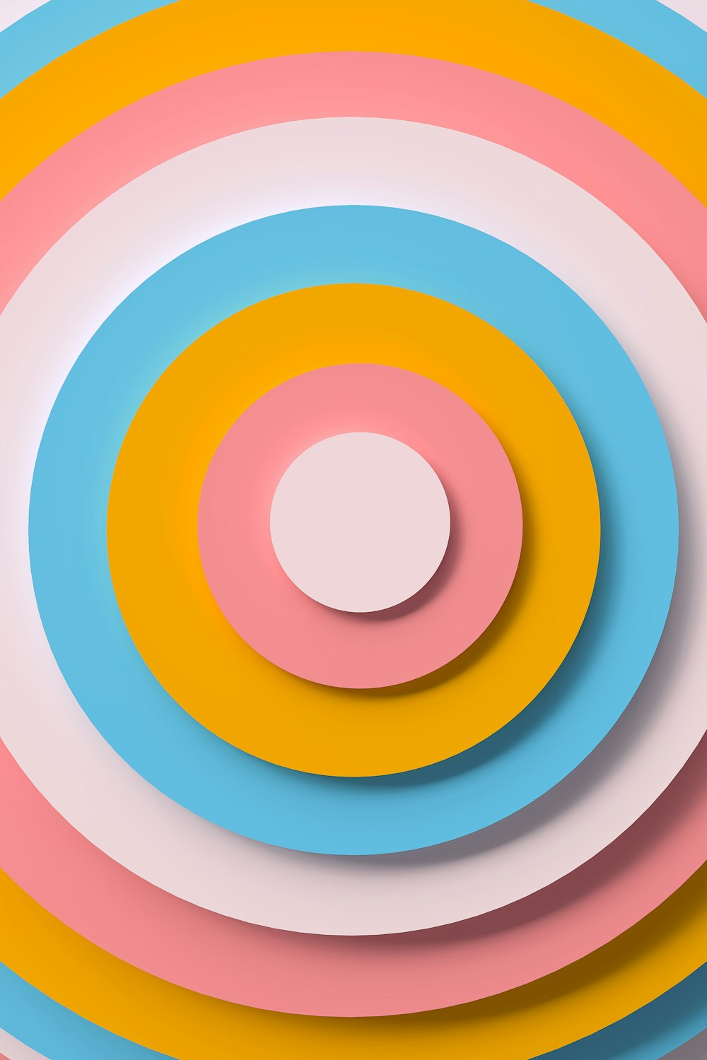 a colorful background with a circular design