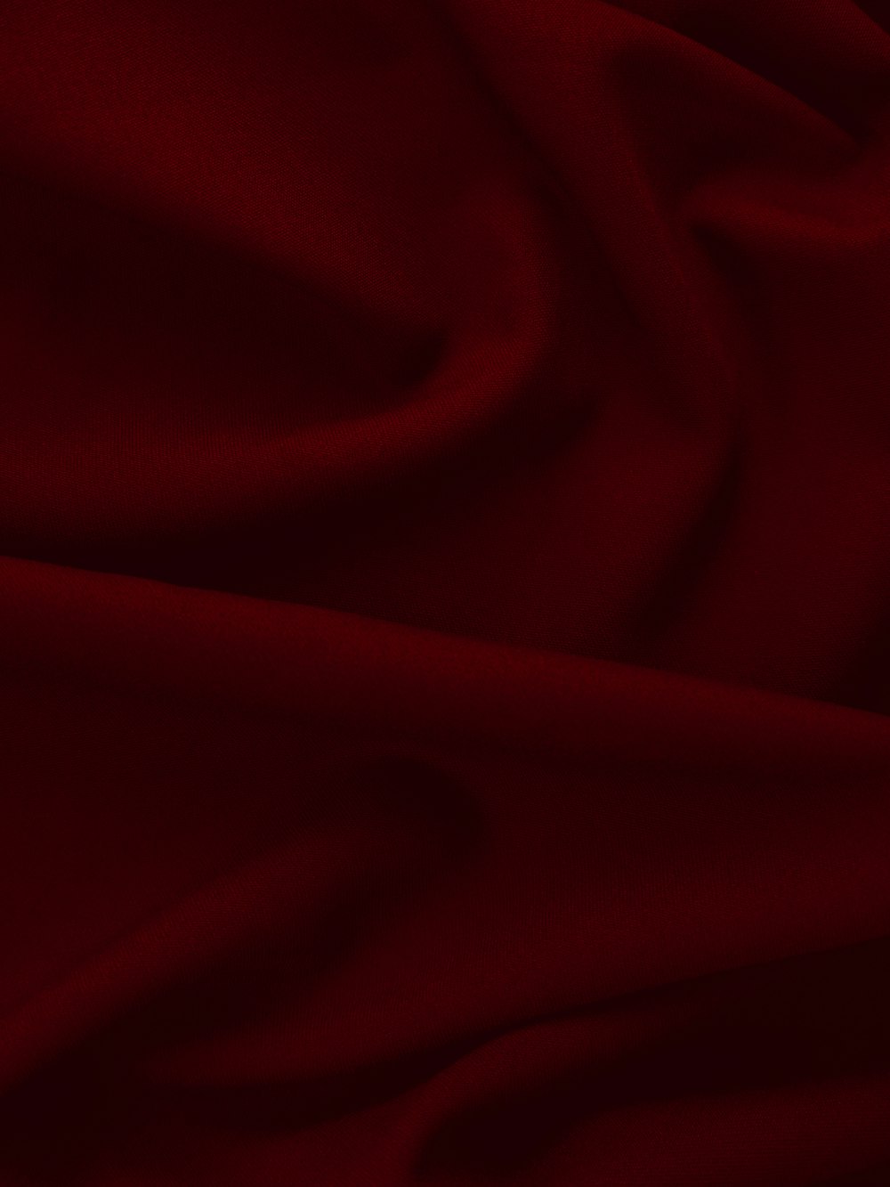 a close up of a red fabric