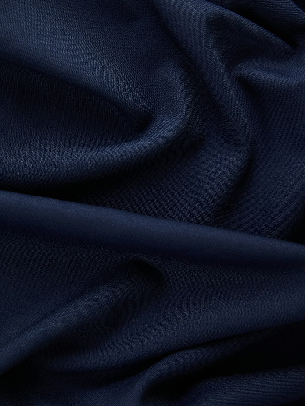 a close up of a dark blue fabric