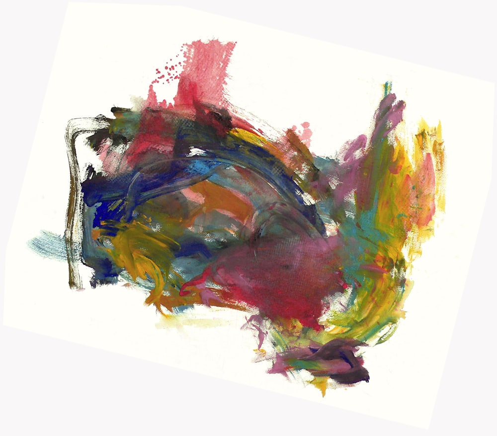 un dipinto di un uccello con uno sfondo bianco