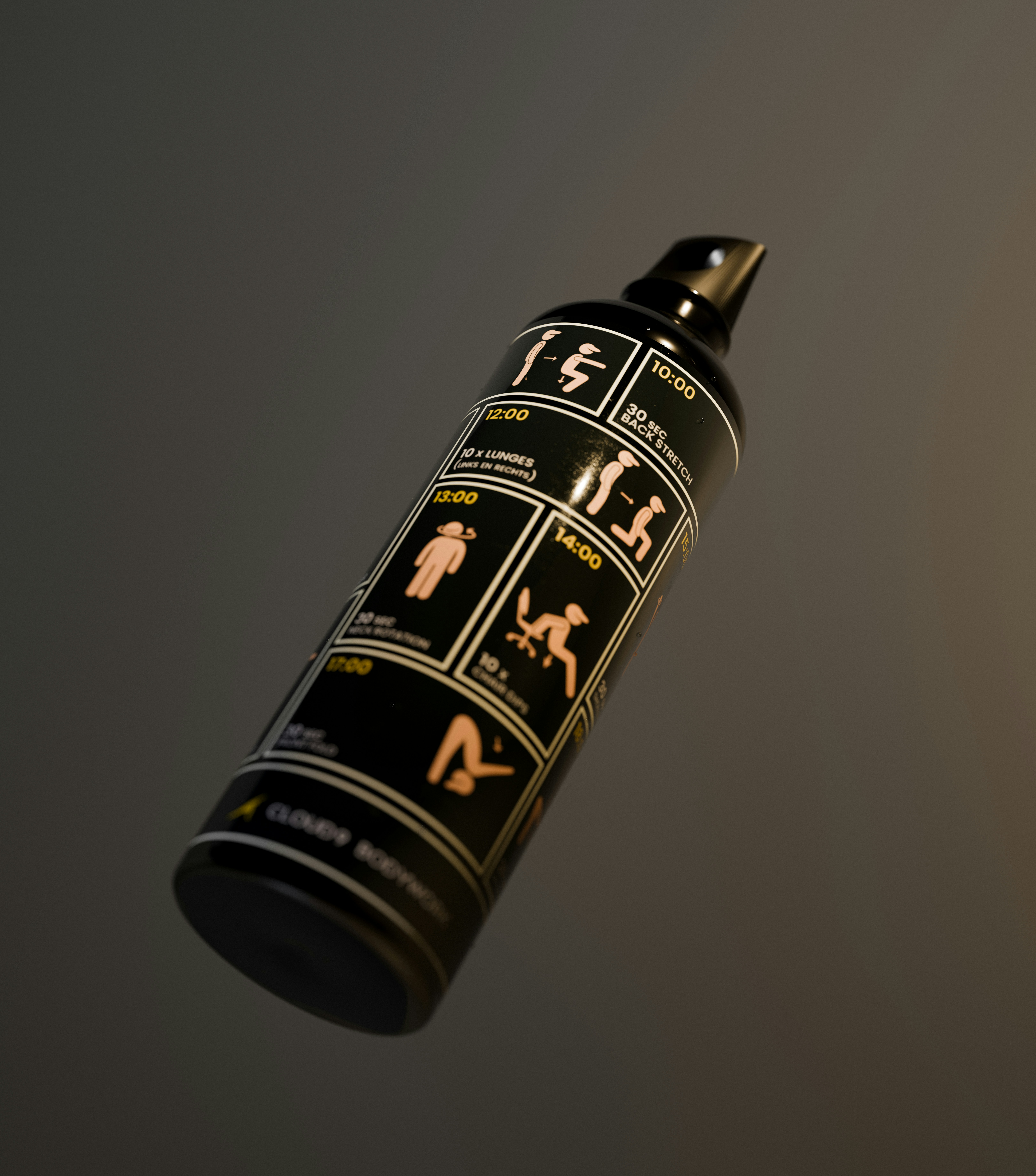 a close up of a bottle of alcohol