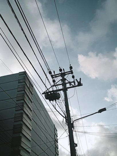a tall building sitting next to a traffic light