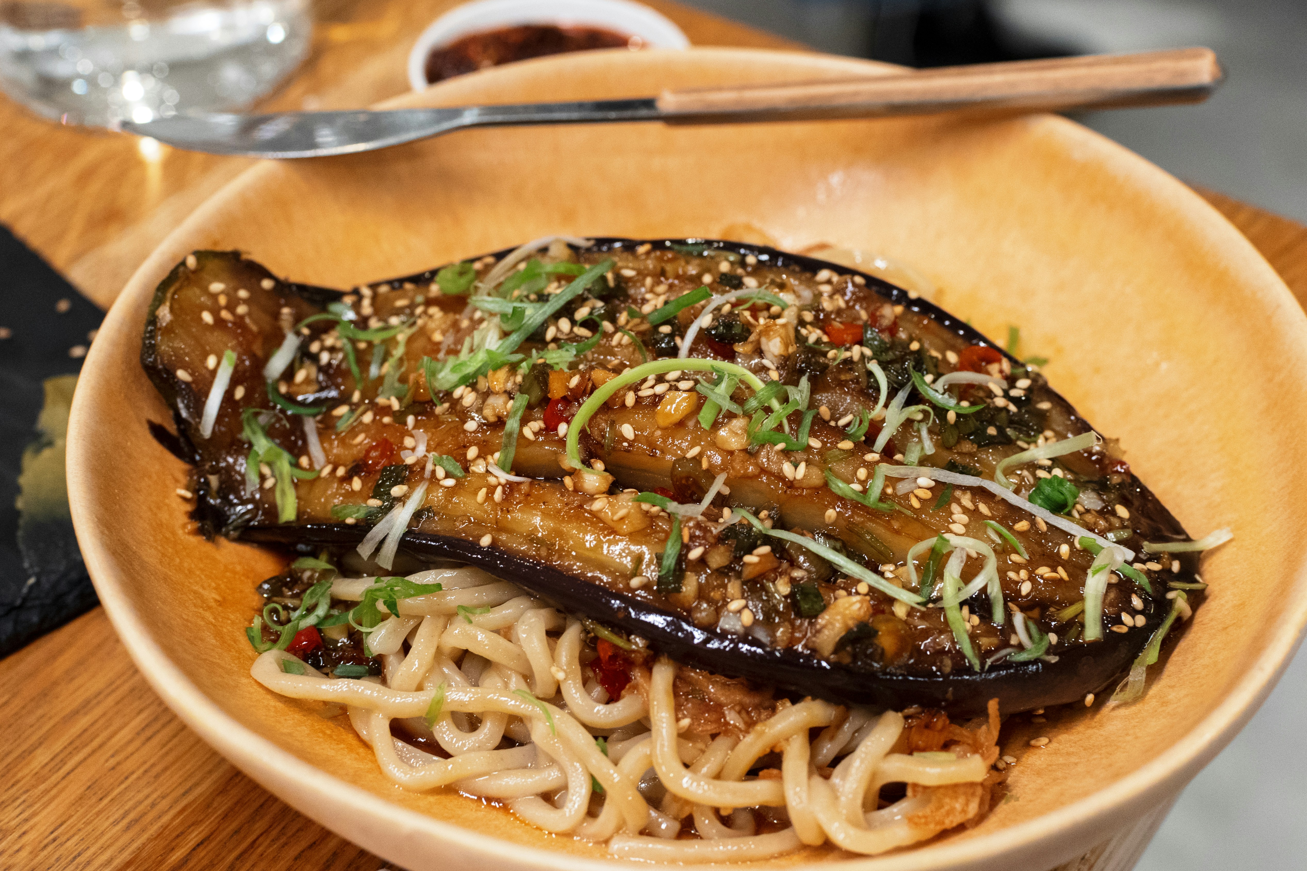 Miso Glazed Eggplant