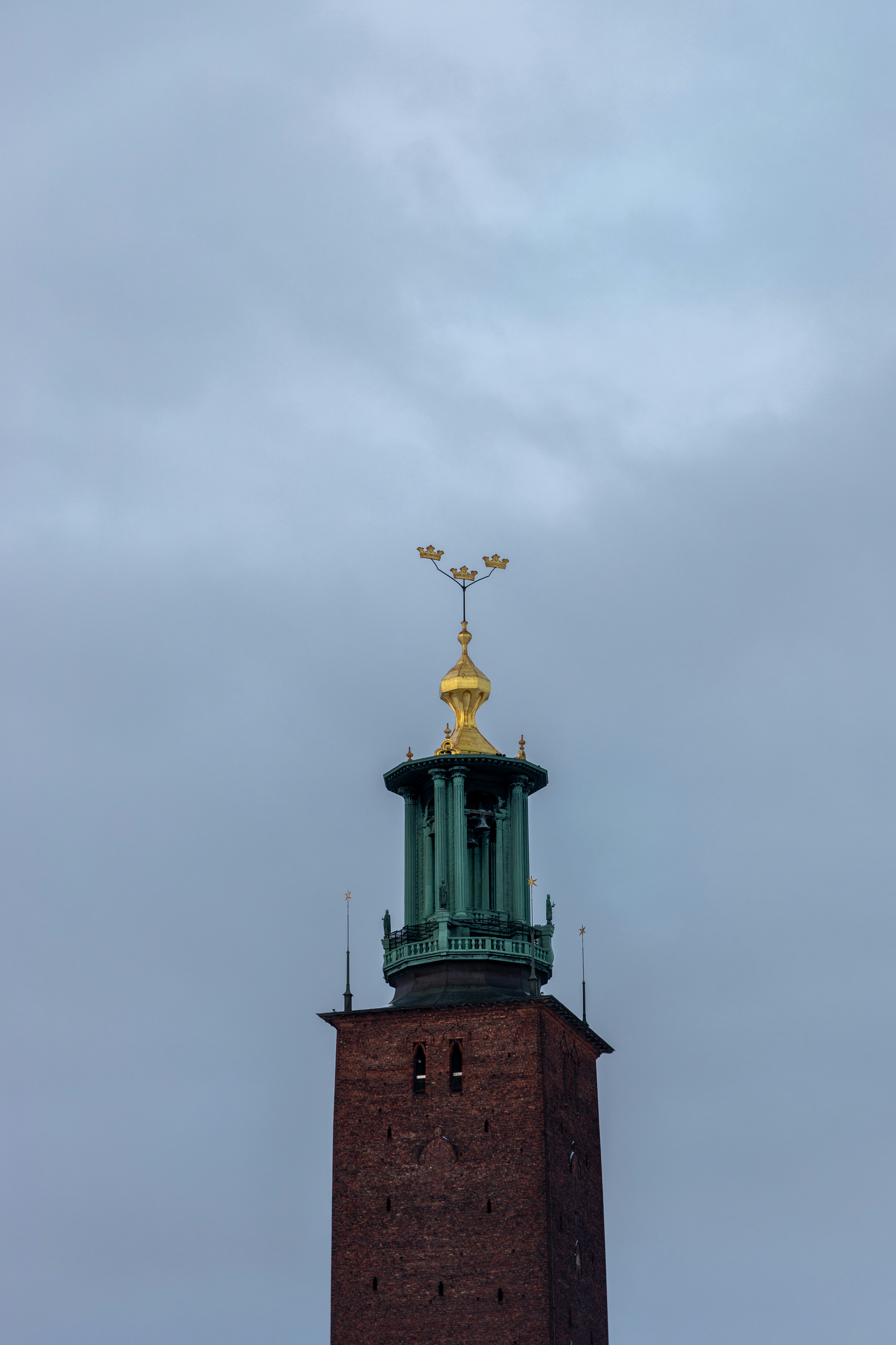 a tall tower with a clock on top of it