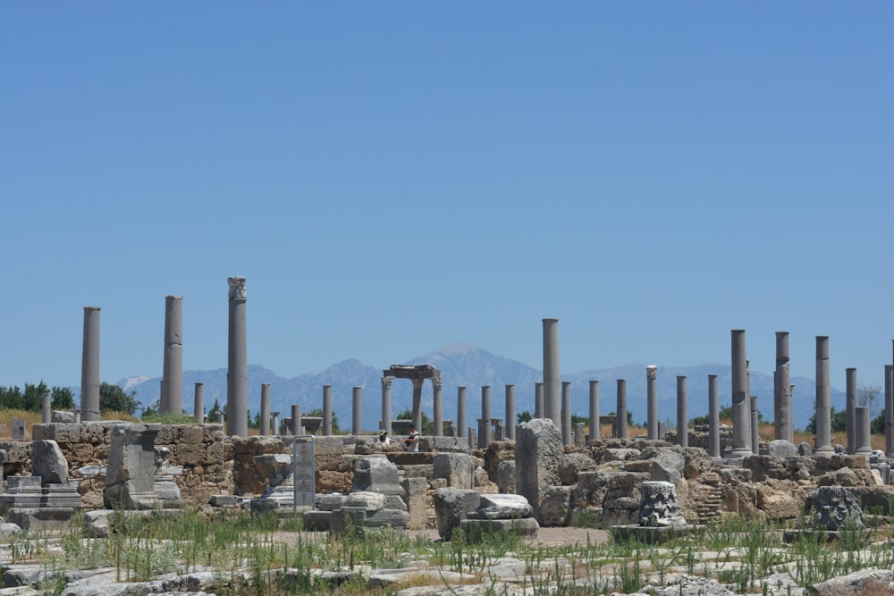 the ruins of the ancient city of delphinia