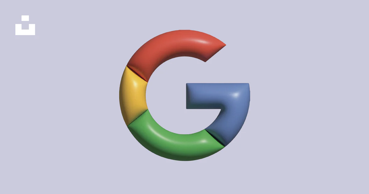 A colorful google logo on a blue background photo – Free Logo Image on ...