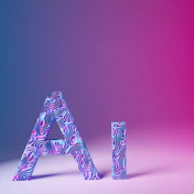 the letters are made up of different shapes